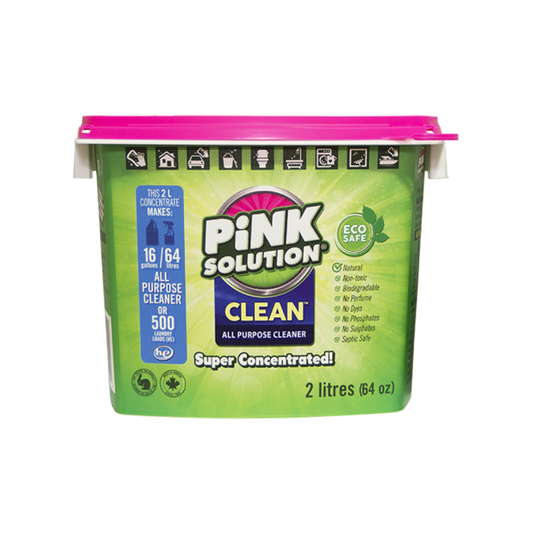 Pink Solution Concentrated All Purpose Natural Cleaner (2L)